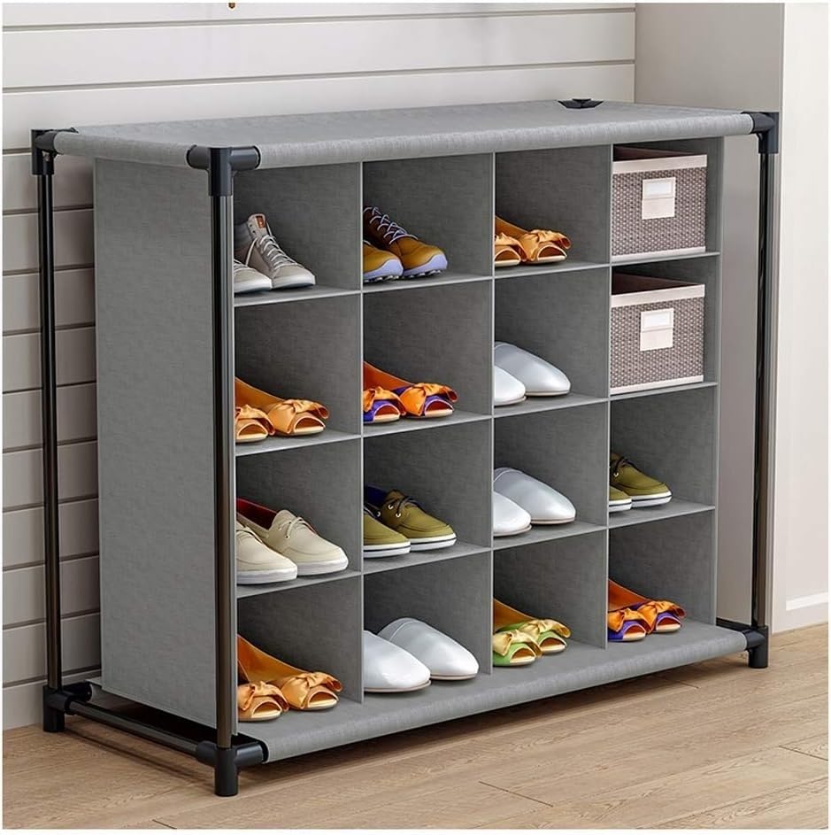 Étagère à chaussures simple à 5 niveaux pour meuble de rangement d'entrée