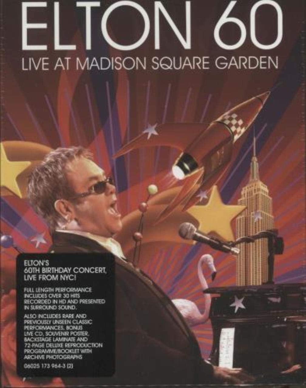 Elton 60: Live at Madison Square Garden Collector's Box Set - Amazon.com Exclusive [2 DVD/1 CD]