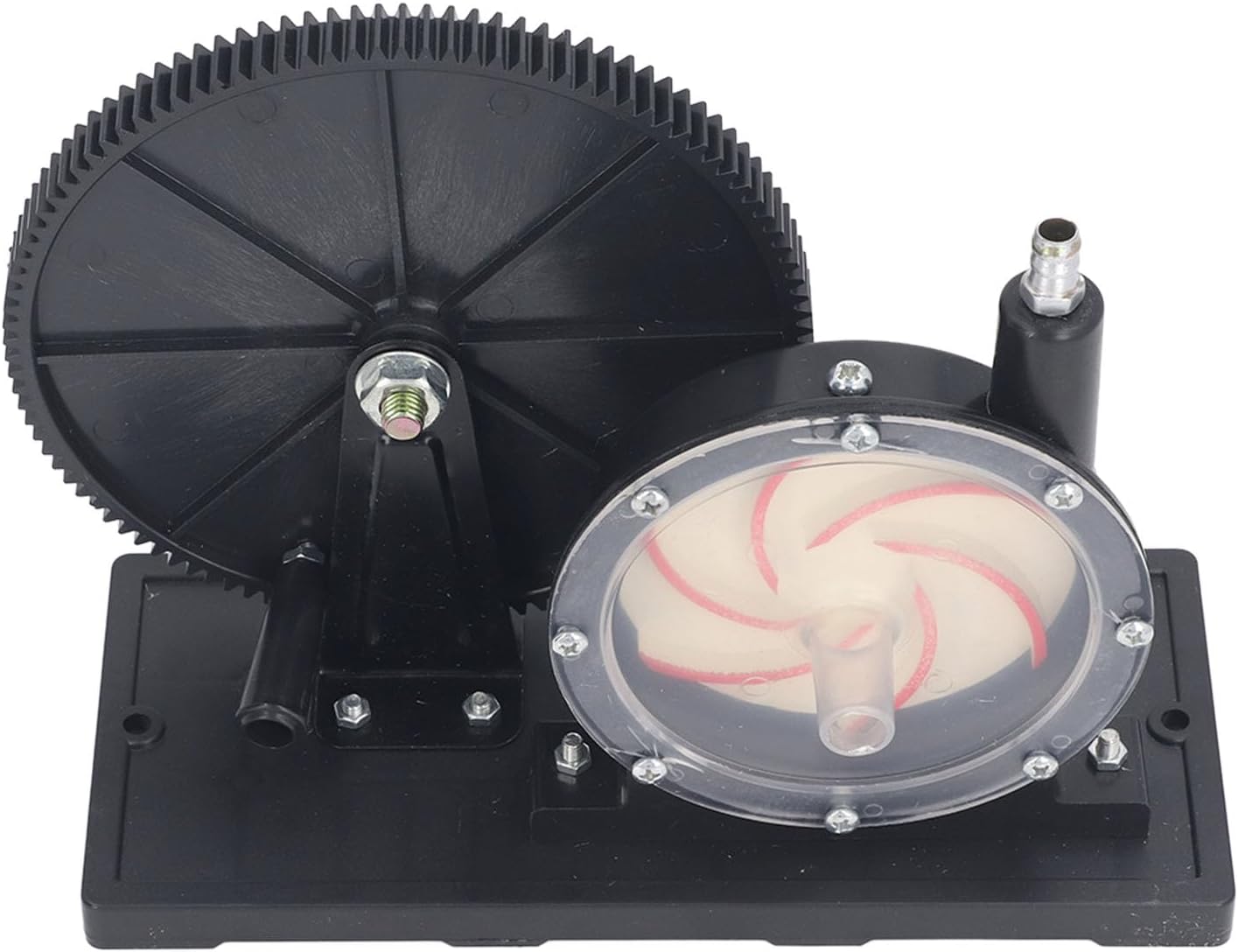Centrifugal Model, Centrifugal Pump Model Gear Type 900 RPM Science Education Physics Experiment Demonstration PVC, Labsupplies