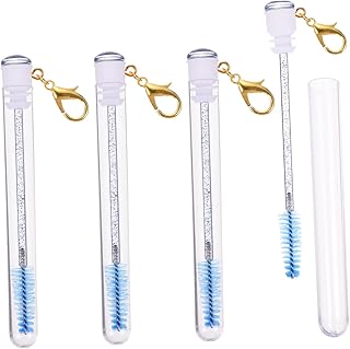 OUNONA 4 piezas de cepillo de pestañas llaver...