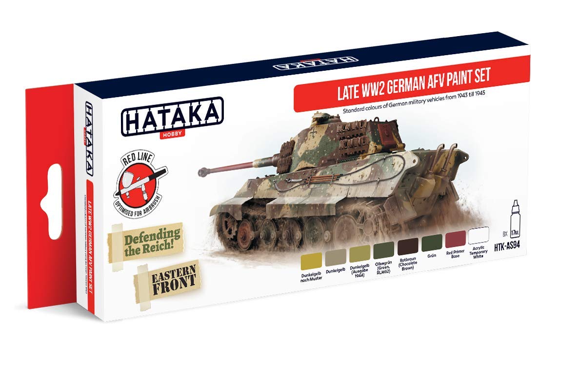 HTK-AS94 Late WW2 German AFV Paint Set
