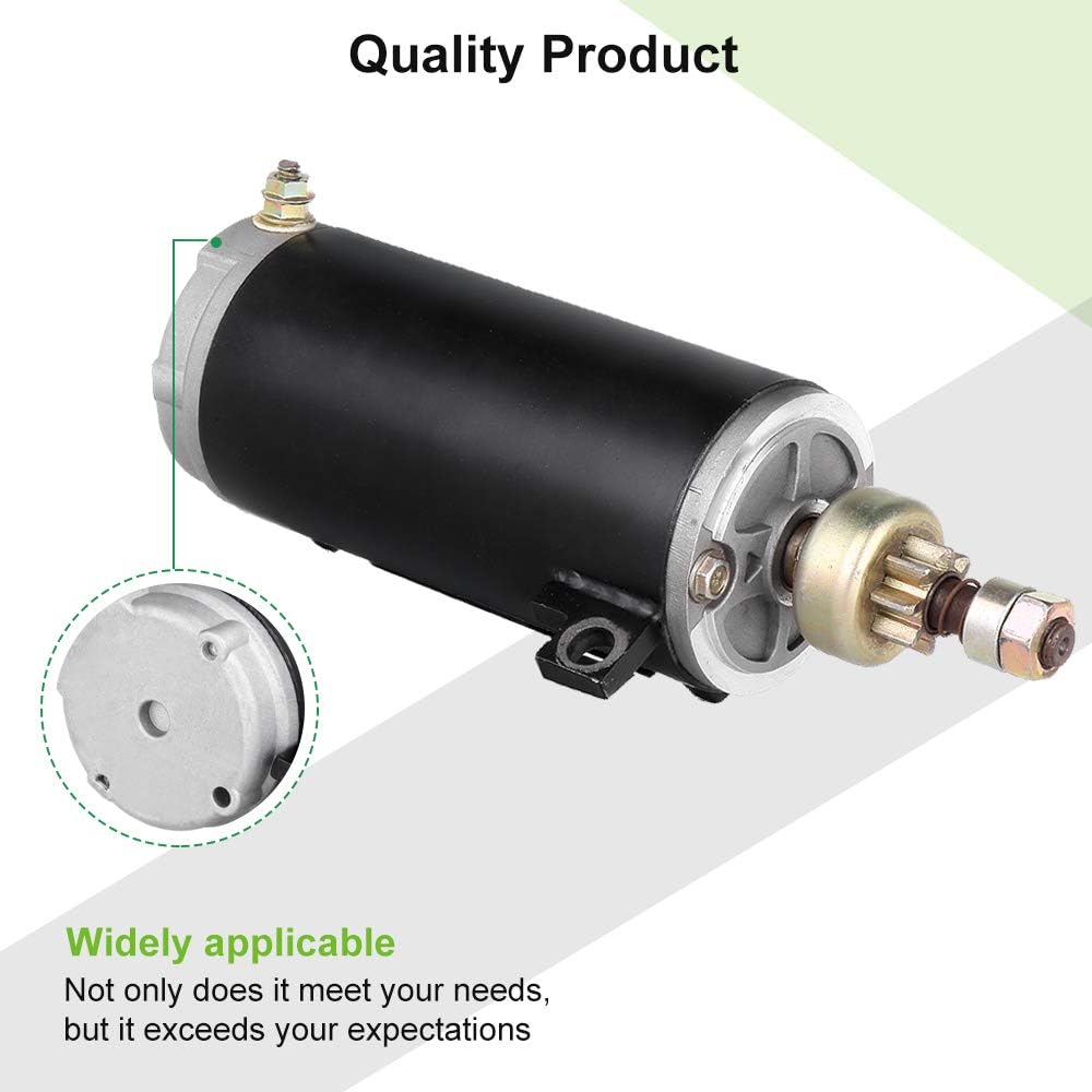 SCITOO Starters Compatible for Evinrude E175TRX E175TX E185TL E185TX E200 E200STL E200TRL for Johnson 155WTXM 155WTXZ 175 175STL 175TL 175TRL 175TRX 175TX 175TXL 185TL 200 200STL 5709N MOT2004