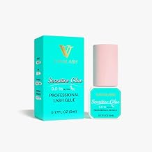 VAVALASH Sensitive Lash Extension Glue, 5ml/0.5-1 Sec Fast Drying/8 Weeks Retention Lash Adhesive, Strong Bond Lash Glue, Long Lasting Black Eyelash Glue for Professional Lash Artists