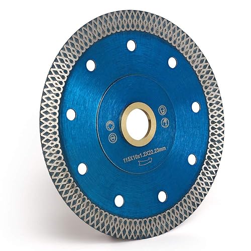 Corte seco o mojado de la hoja de la teja de la hoja del diamante de 4,5 pulgadas para la teja de la porcelana de