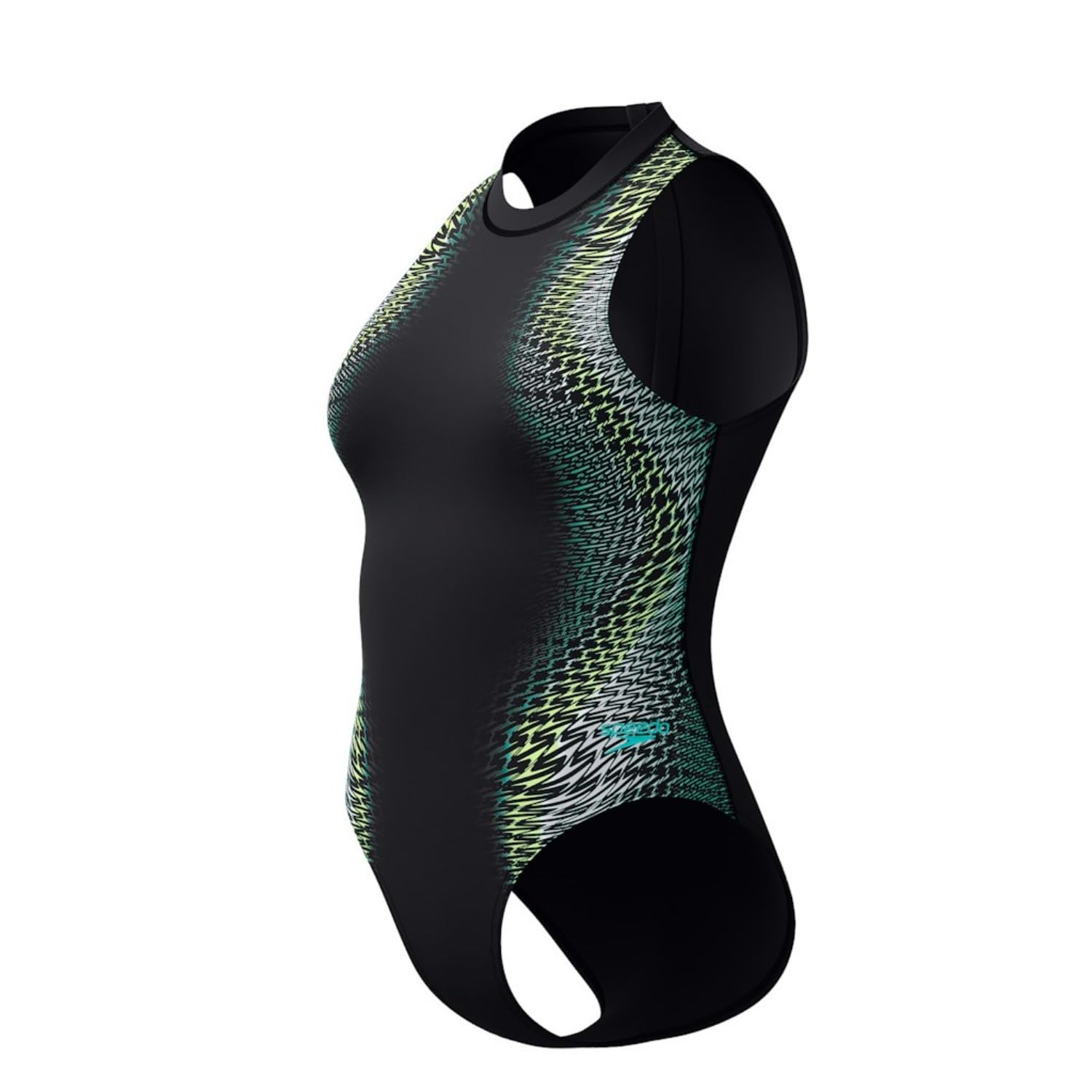 Speedo Placement Hydrasuit - Costume da bagno da donna con chiusura lampo