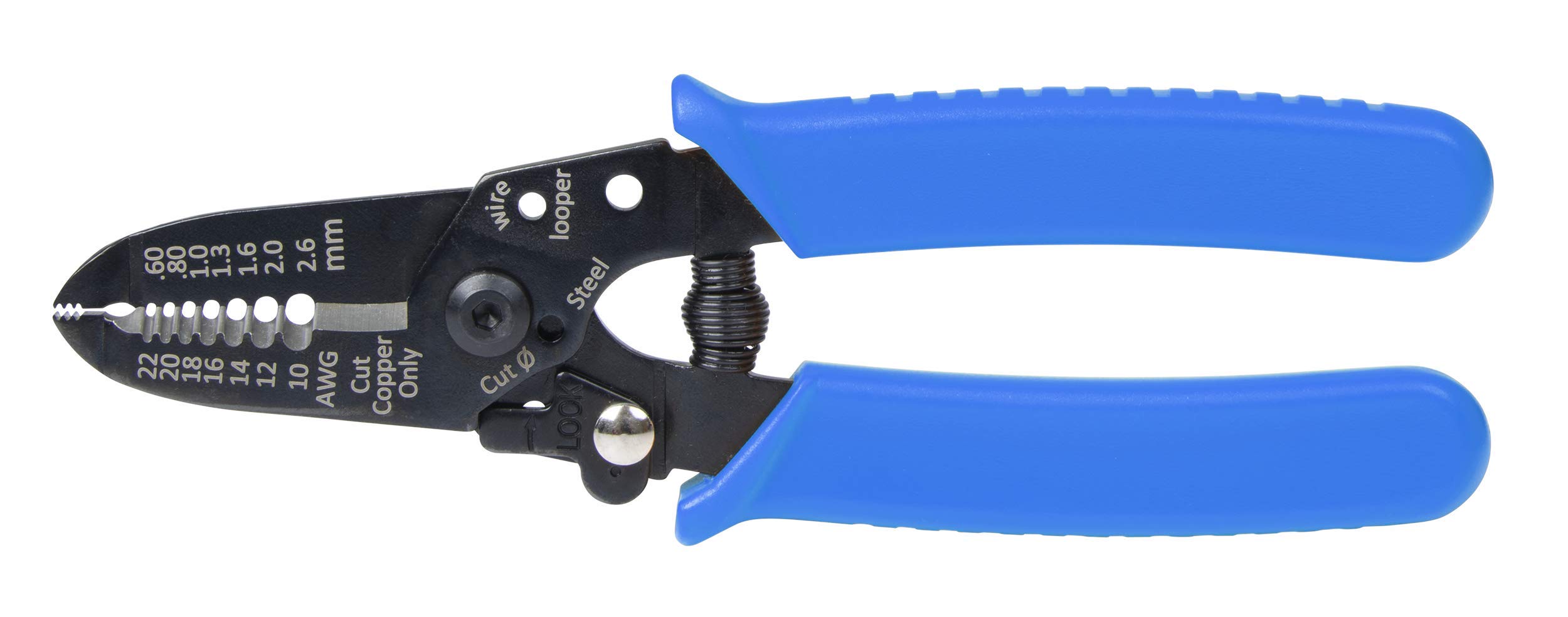Outil de coupe ANCOR 702008 pince dénuder fil électrique 24-10 AWG