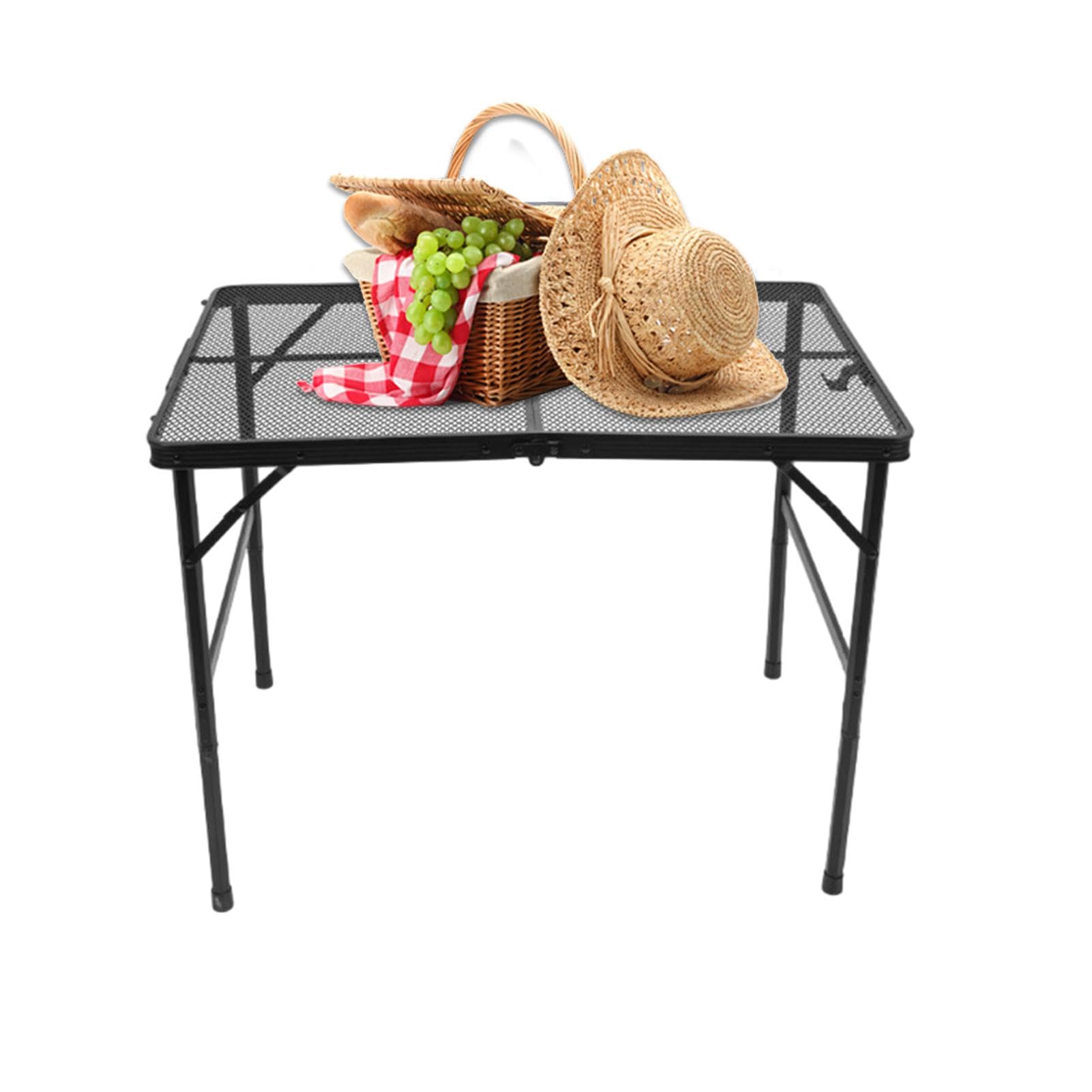 Table d'appoint en alliage d'aluminium pour résoudre le manque de place