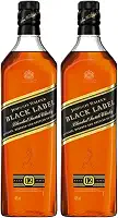 Kit 2 X Whisky Johnnie Walker Black Label 12 Anos 1L