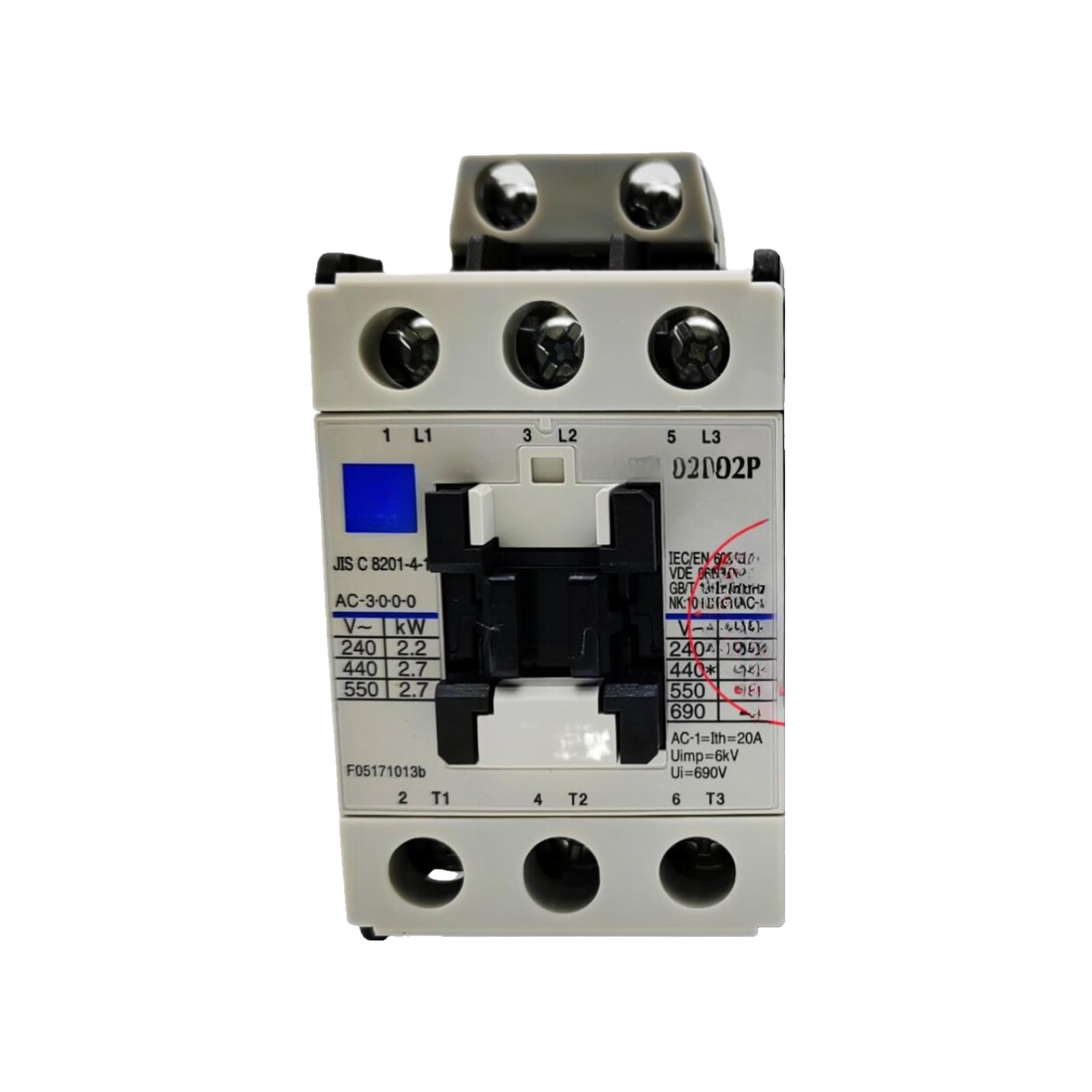 Contacteur E05P E04P E03P E02P E1 E2SP E05A NC 110V pour armoire de distribution électrique - 2