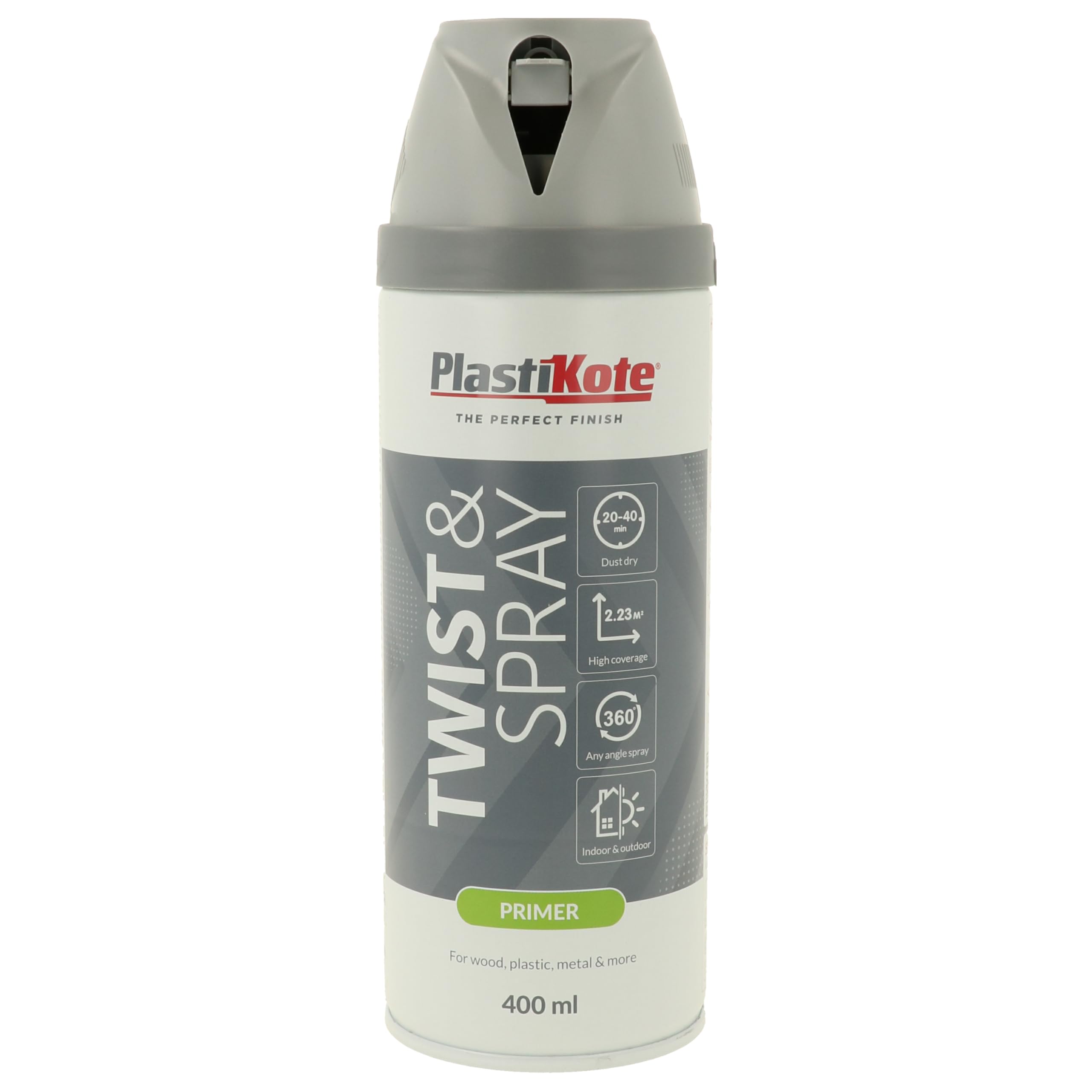 Plastikote Grey 025003 Primer 400Ml