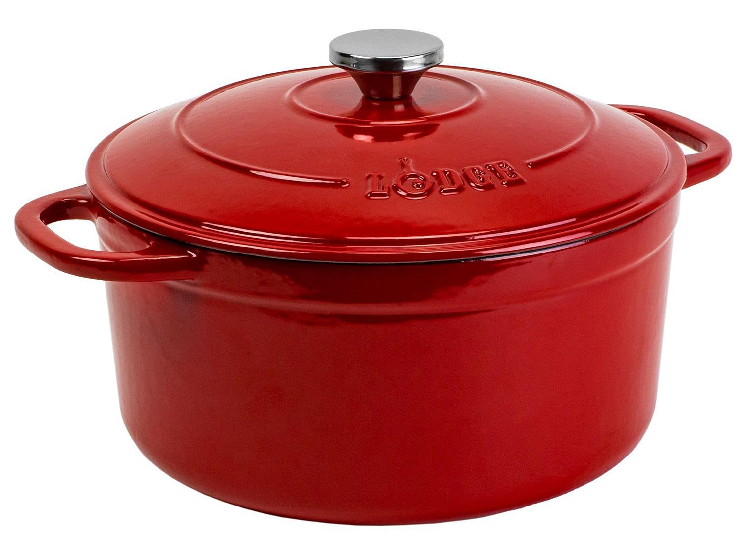 LODGE Enamel Red 5.5 Quart Dutch Oven : Amazon.ca: Home