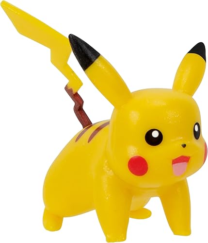Miniatura 4 de Pokémon Select Evolution - Paquete de 3 figuras de batalla de Pichu y Pikachu de 2 pulgadas y Raichu de 3 pulgadas