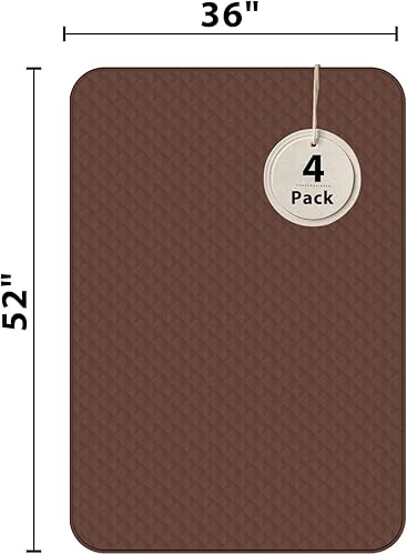 Miniatura 65 de Hide Stains - Almohadillas de cama lavables de 45 x 56 pulgadas (paquete de 2), almohadillas de cama para incontinencia, lavables, XL, almohadillas