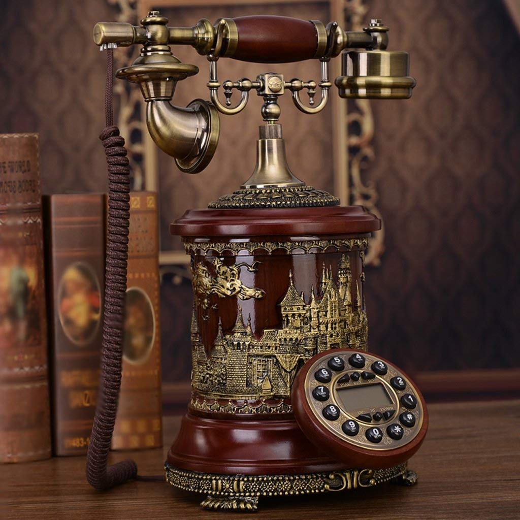 Telefono Antico Europeo, Telefono Vintage retrò, Casa, Sedile Classico, Macchina, Ufficio, Regalo, Villa, Telefono HH