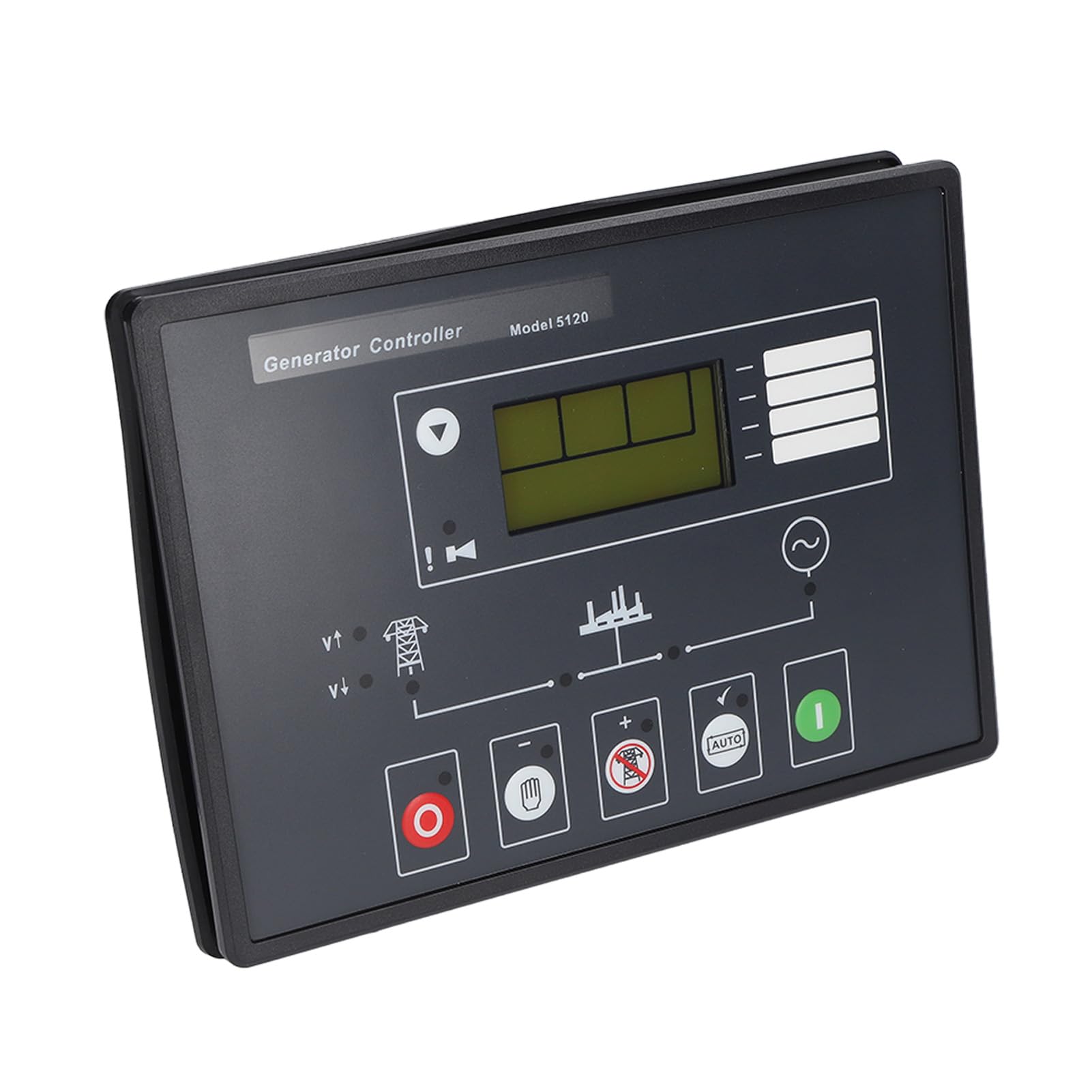 Controlador automático de generador 5120 Generador Controlador de grupo electrógeno Panel de control de arranque automático 100-700 V (400 V)