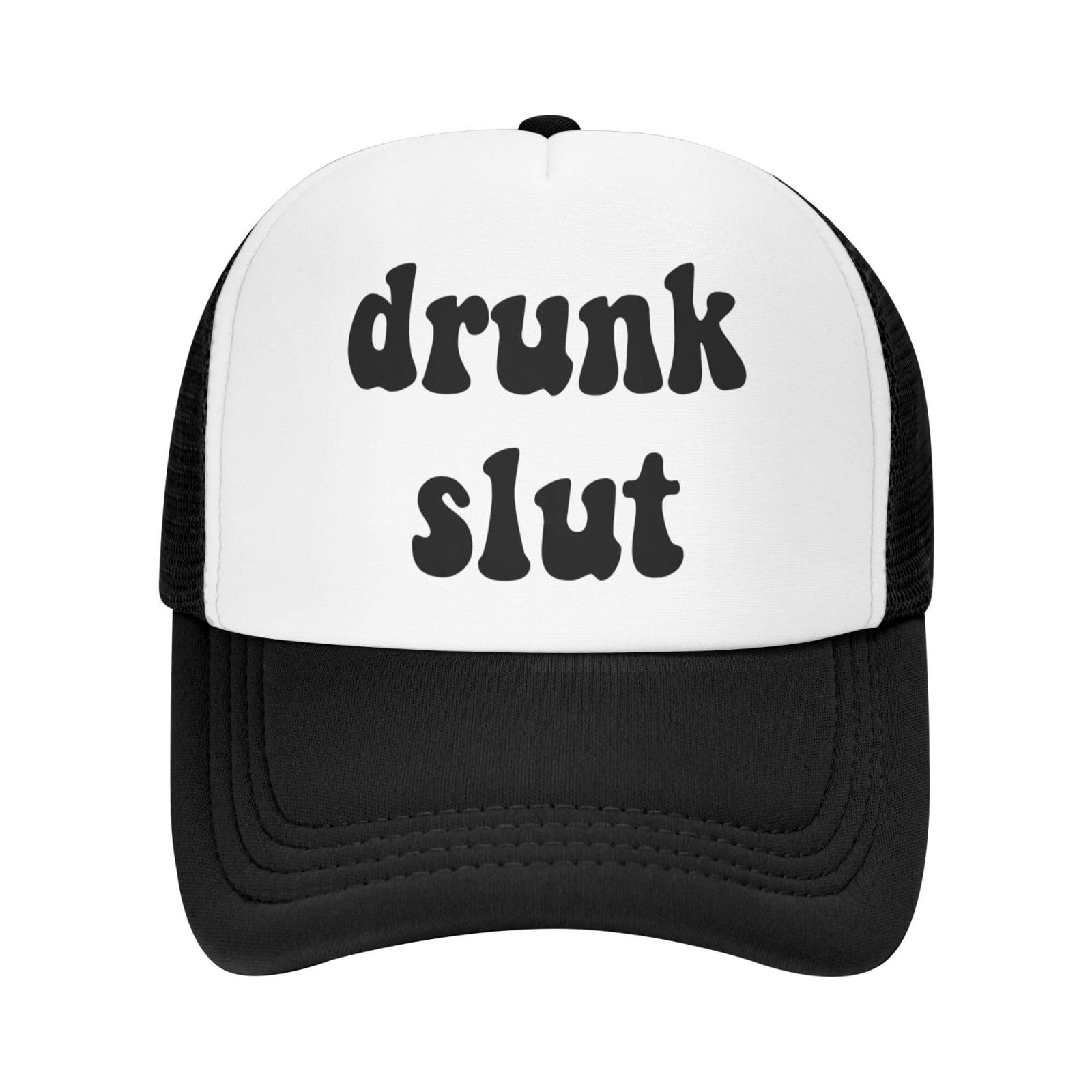 You Find It Offensive? I Find It Funny Trucker Hats for Women Black Men Retro Trucker Black Hats for Men