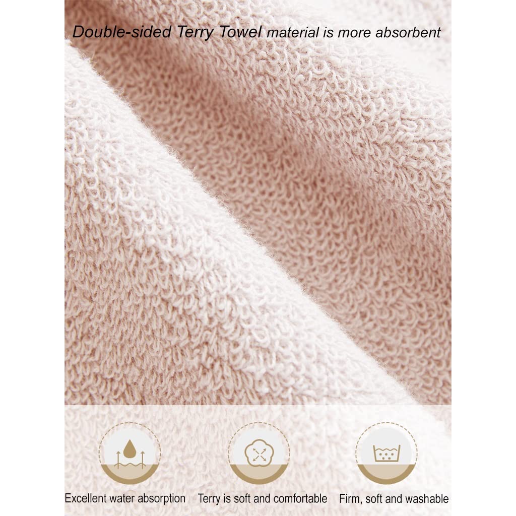 MTFBQ Albornoz De Toalla De Algodón 100% Puro, Bata De Baño De Toalla De Rizo De Lujo De SPA para Mujeres Y Hombres Vacaciones, Ducha Y Hotel, Pijama De Tela De Rizo para Parejas, Suave Y Acogedor