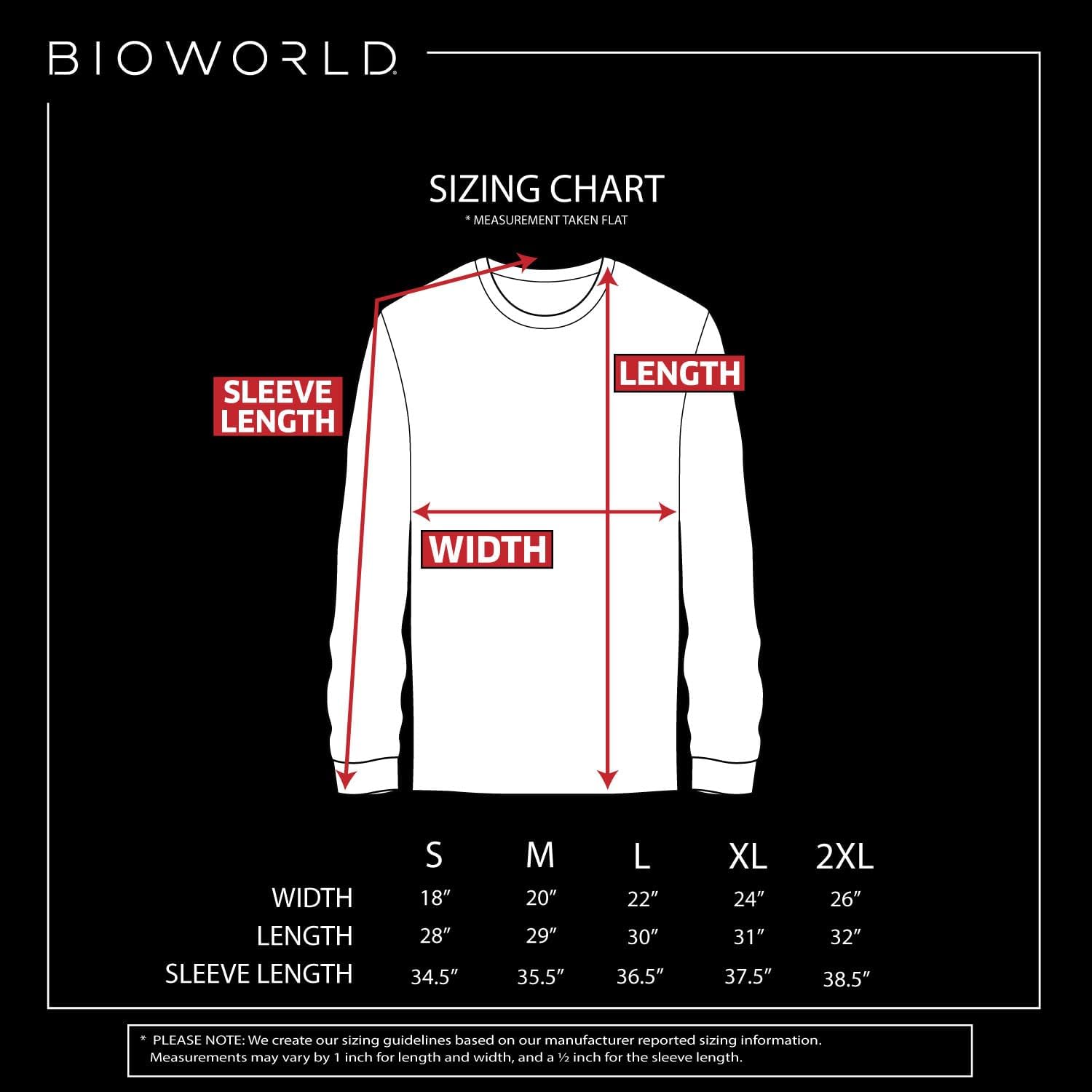 Bioworld The Kakashi, Minato, Hiruzen, Yamato and Shizune Long Sleeve Tee - Image 3