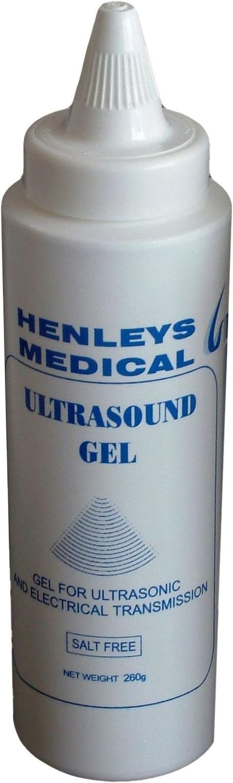 Henleys Blue Ultrasound Gel, 260g