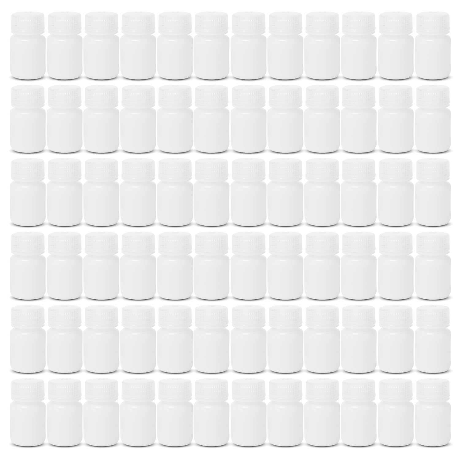 United Scientific™ UniStore™ 33441 | Laboratory Grade HDPE Wide Mouth Reagent Bottle | Designed for Laboratories, Classrooms, or Storage at Home | 30mL (1oz) Capacity | Pack of 72