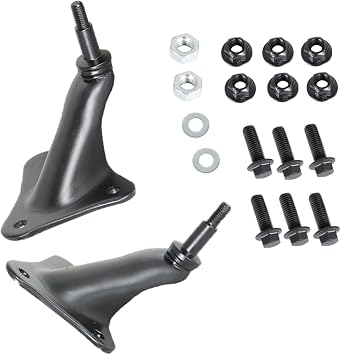 LABLT 1Pair Left Right Upper Rear Shock Mount Bracket Kit Replacemenet for Ranger 1983-2011 Replacement for B2300 B2500 B3000 B4000 1994-2009