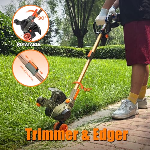 Battery Powered Grass Trimmer