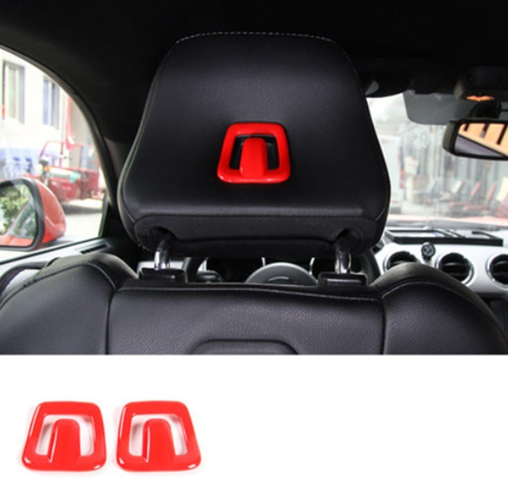 New Decorative Sear Rear Hook Cover For Ford Mustang 2014-2017 (Silver)