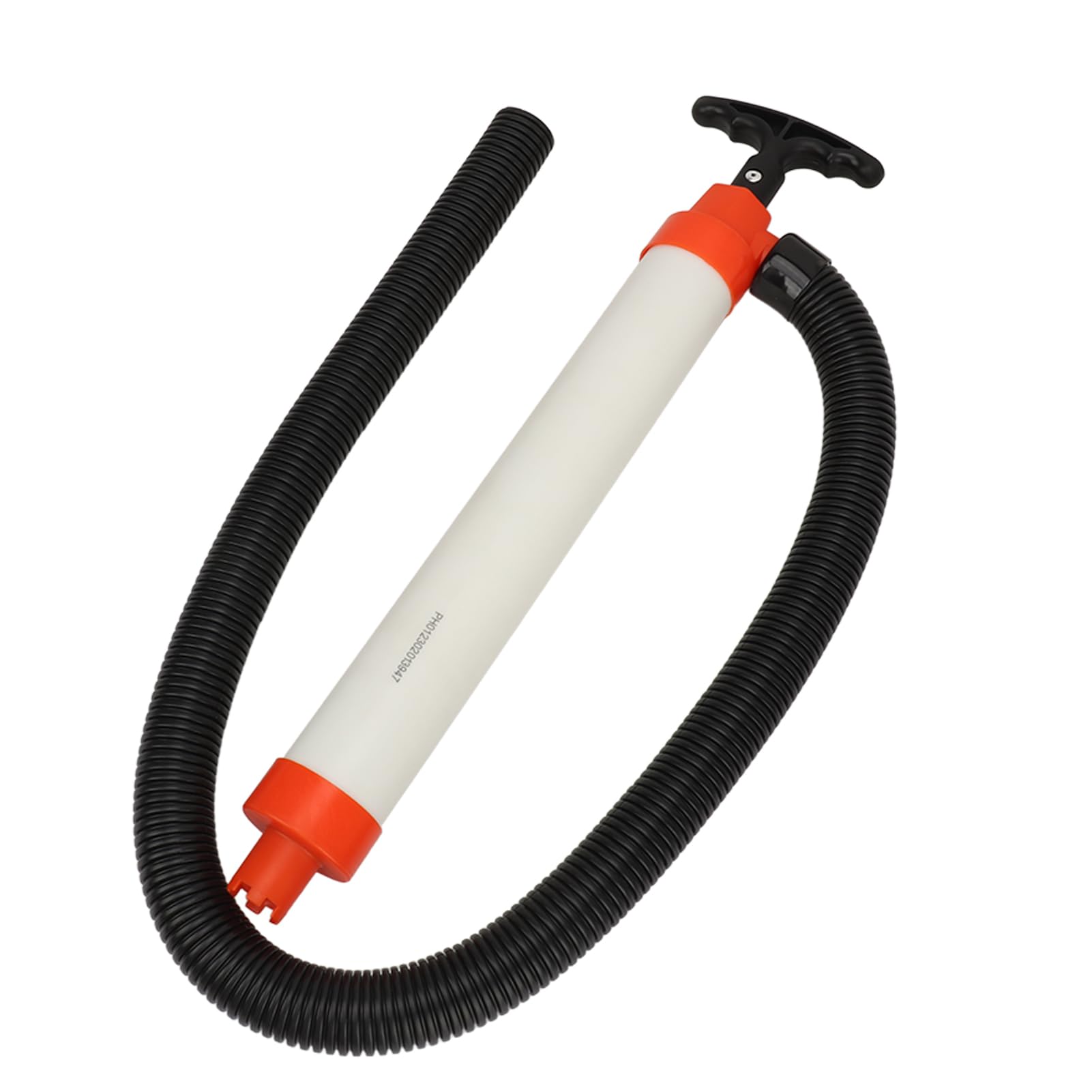 Bomba de Achique Manual Bomba de Agua Portátil para Yates, Barcos de Pesca, Lanchas Rápidas (WHITE)