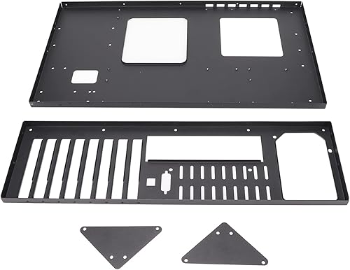 Miniatura 9 de Caja de computadora abierta DIY Gaming Mining Machine PC Host Case, Carcasa de computadora con diseño de disipación de calor de chasis abierto, 5.9