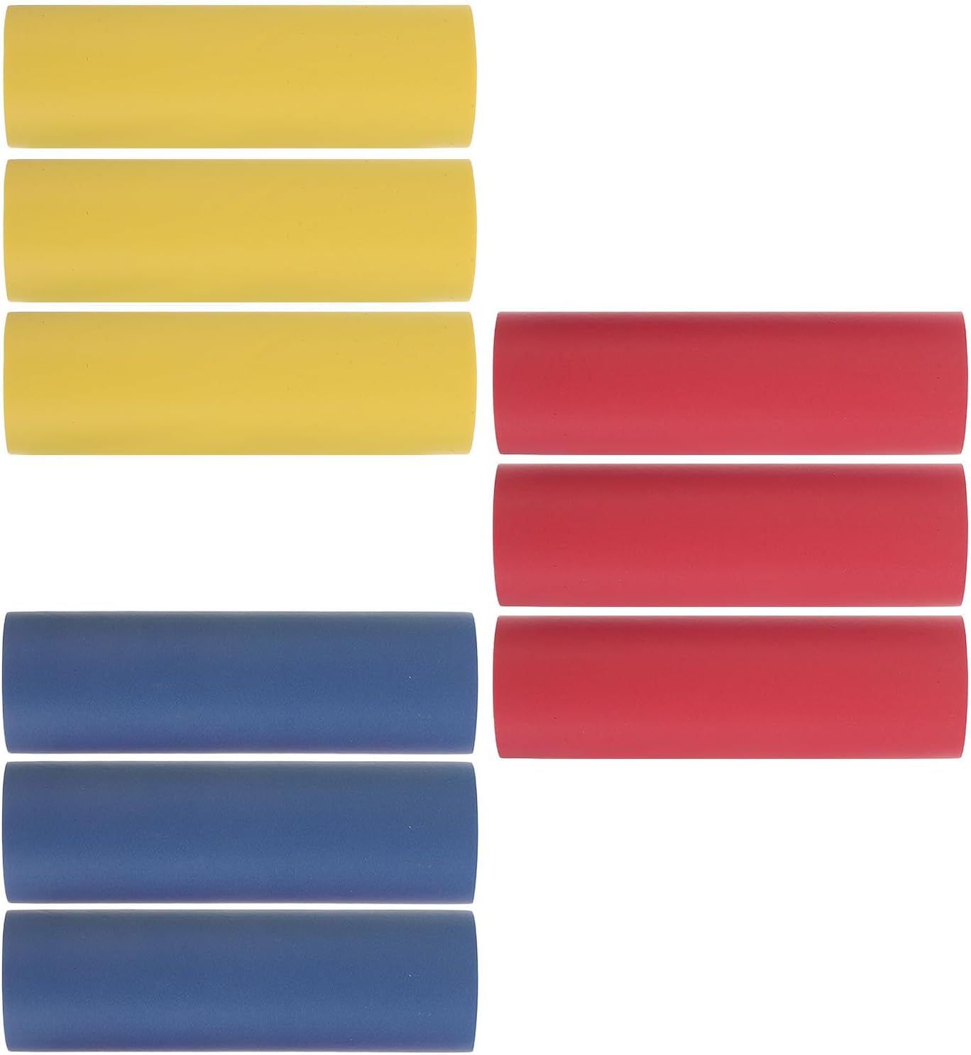 9pcs Foam Grip Tubing for Utensils and Tools with Self-Adaptive Sponge Material, Arc Shape to Minimize Finger Flexing Stress, for Writing and Filling Forms for Elderly and Disabled
