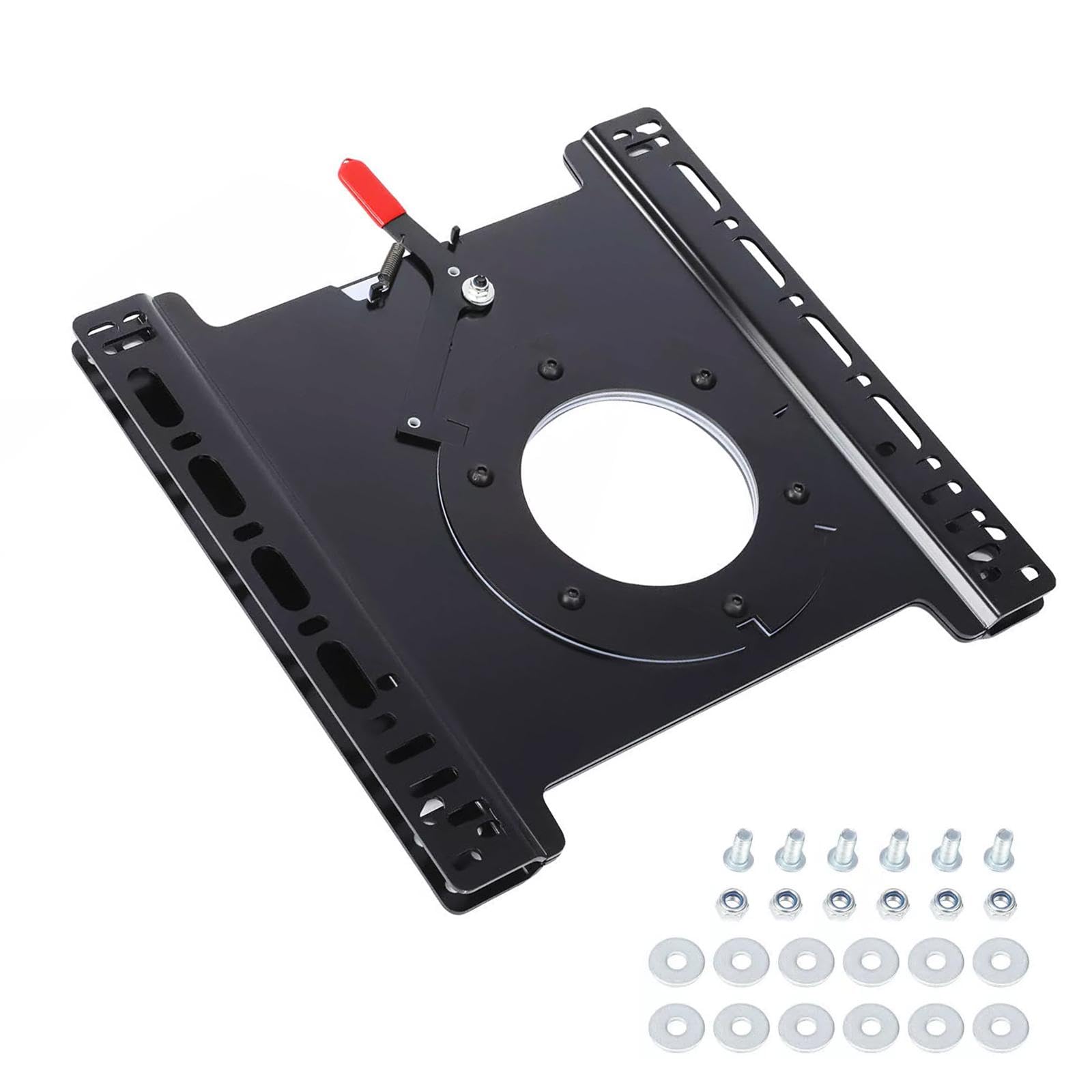 ASDJAKZP Driver Side Swivel Seat Mount Base