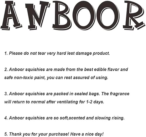 Miniatura 5 de Juguete antiestrés de Anboor, tamaño grande, 6.9 pulgadas, recuperación lenta, con forma de pan, para colección o regalo, color al azar