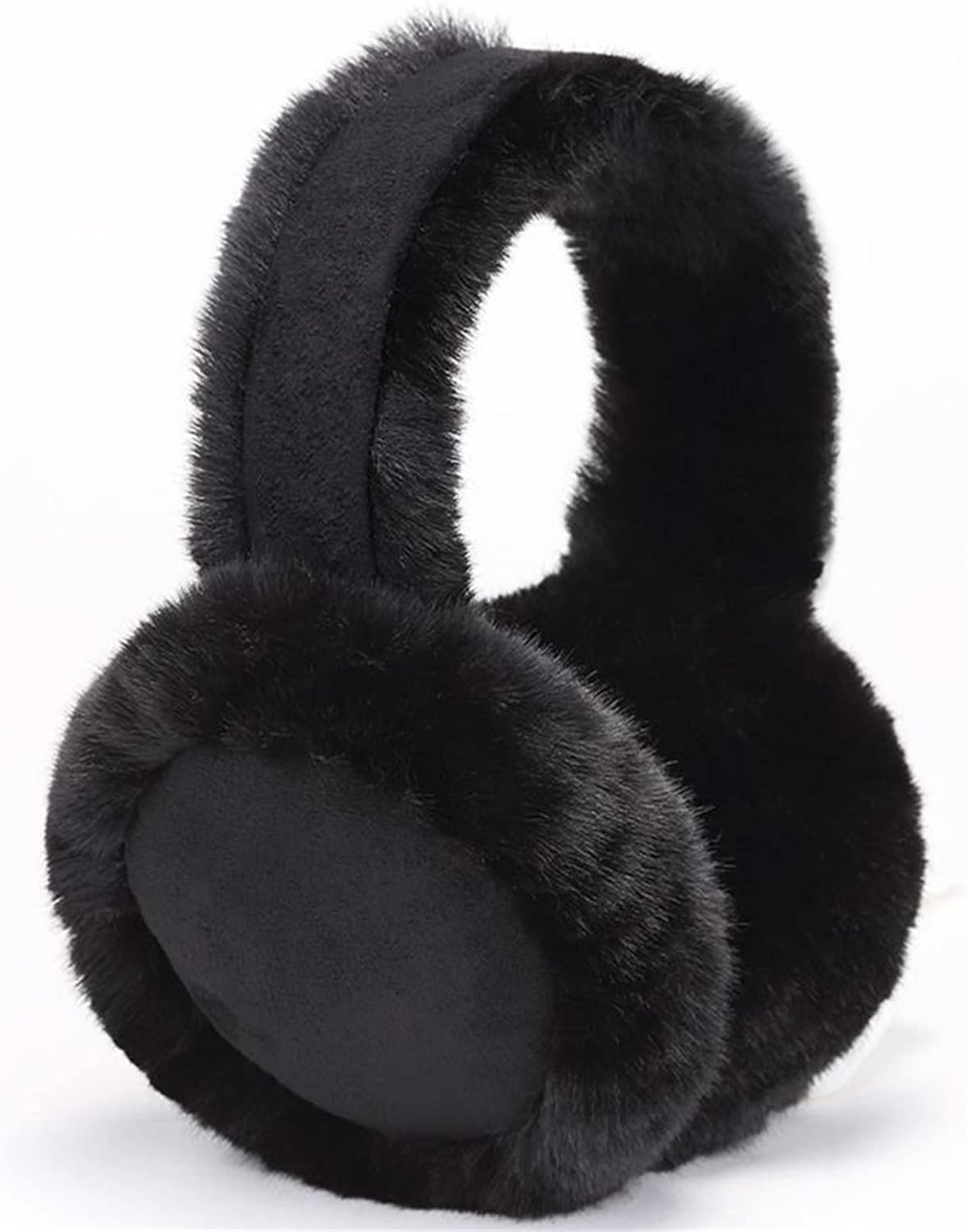 Men Winter Earmuffs Headwear Foldable Ear Warmers for Outdoor Cycling Running