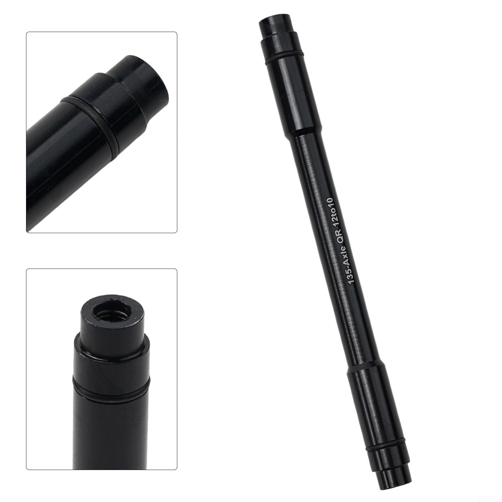 Reverse Asse A Sgancio Rapido QR12/10 Per Bicicletta - In Alluminio, Nero, Taglia Unica - Per Donne E Uomini - Foto 4