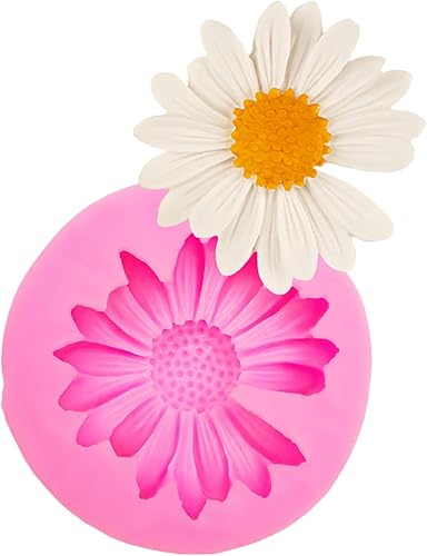 Miniatura 3 de Moldes de silicona para dulces de girasol pequeños para fondant de chocolate, arcilla polimérica, caramelo, gomosa, decoración de pasteles