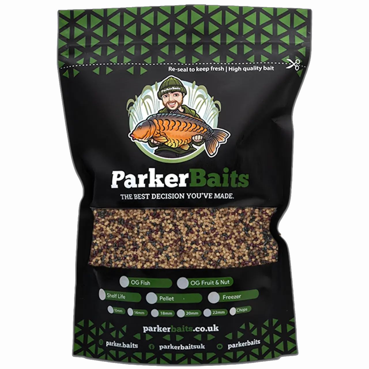Parkerbaits Og Mini Mix Pva Bag Mix Pellet 1Kg