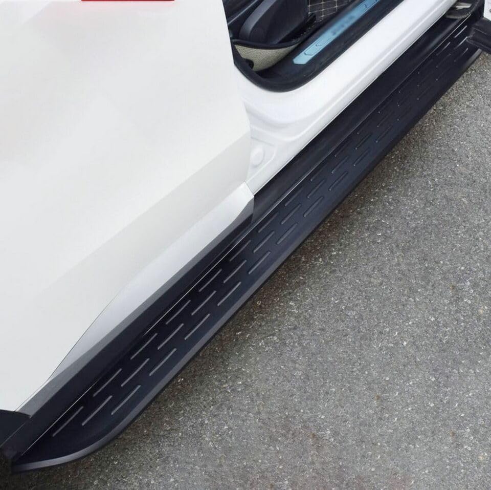 Estribos laterales para Toyota Venza 2020-2024 aluminio negro miniatura 5