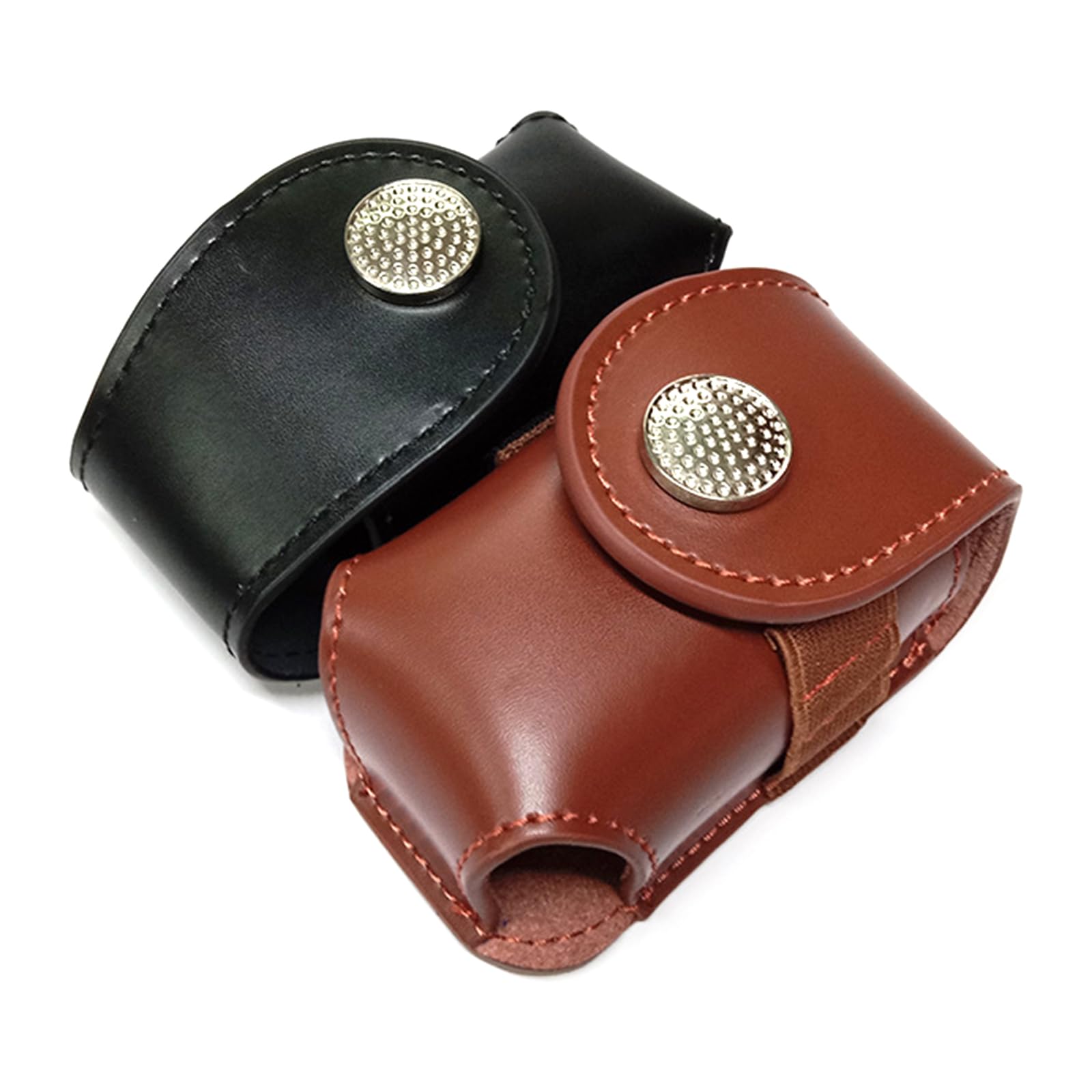 Sac de rangement pour balles de golf en cuir PU - Sac de rangement pratique pour golfeurs