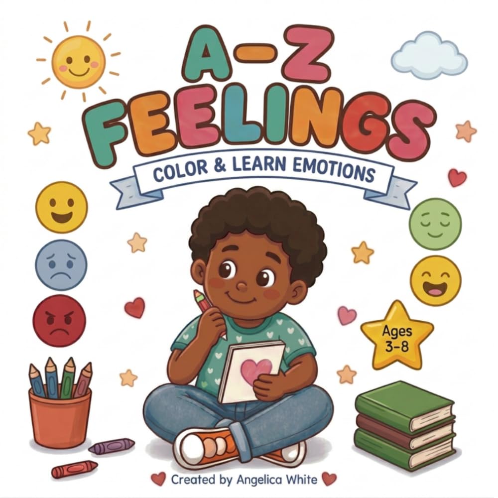 A-Z Feelings: Color & Learn Emotions for kids