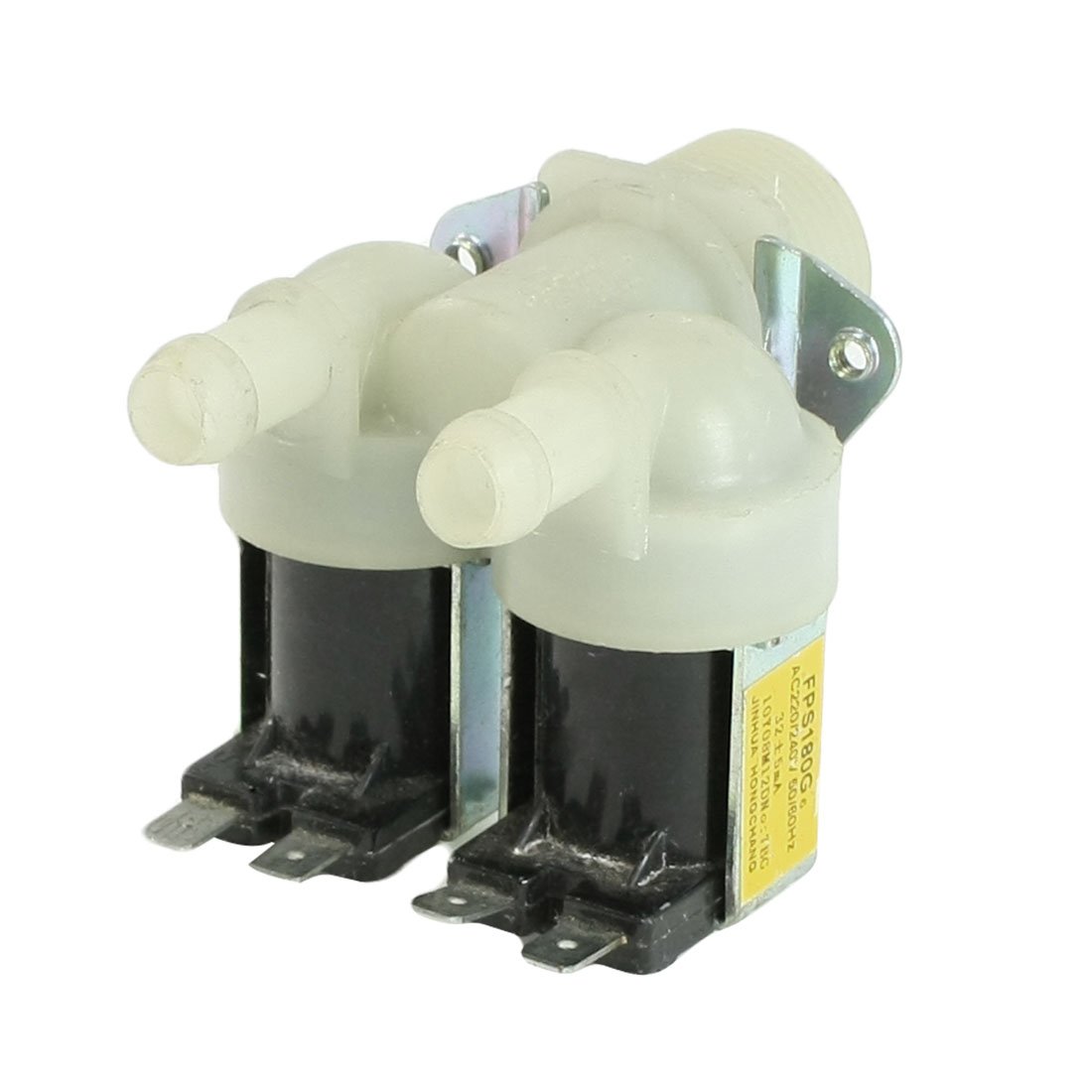 Électrovanne double entrée d'eau résout panne remplissage machine 3/4PT