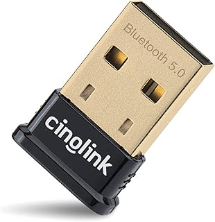 Bluetooth Adapter for PC,USB 5.0 Bluetooth Adapter Ultra Small Design,Bluetooth dongle Compatible with Windows 11/10/8.1/7,Headphones, Speakers, Keyboard, Mouse, Printer and More