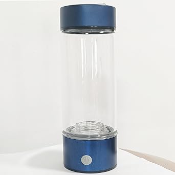 Alive Blue Hydrogen Water Bottle Rich Rechargeable Echo H2 Water Bottle Generator