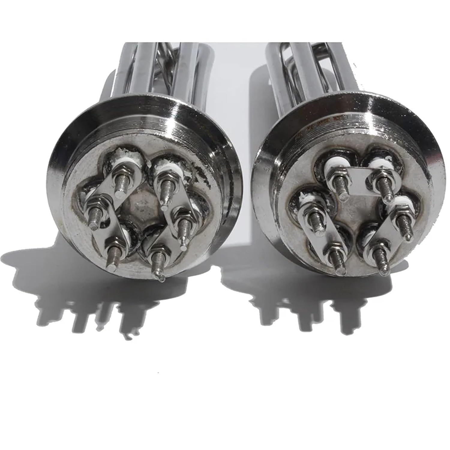 1Pcs Brewing Heating Element 2" tri Clamp 64mm Flange 3KW 4.5KW 6KW 9KW 12KW SUS304 Immersion Water Heater 220V 380V(with Plastic Cap,380V_6KW 250L 304SS)