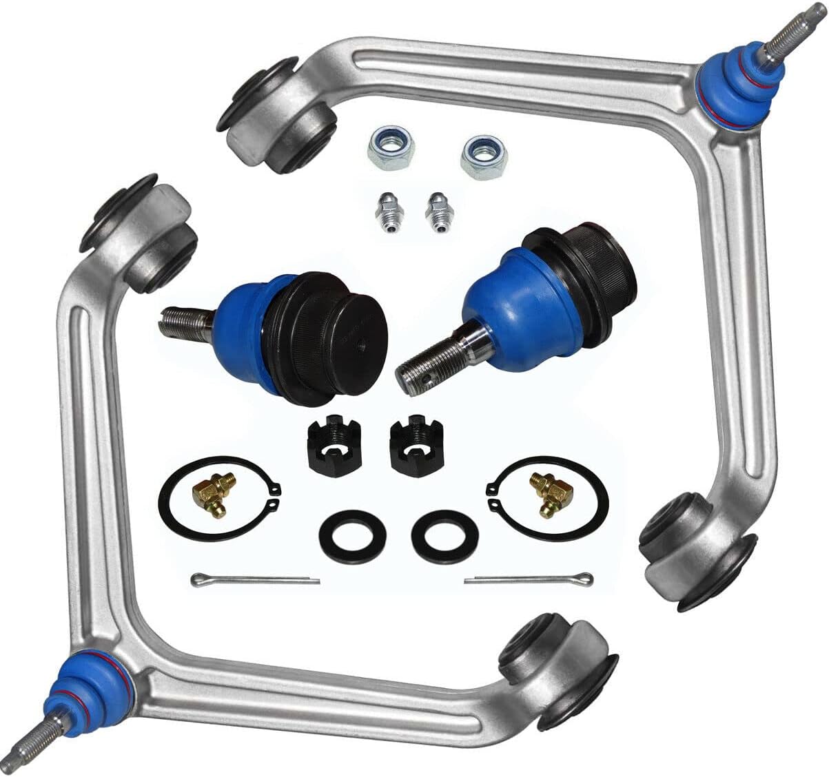 TOM - 2Pcs Front Upper Control Arm Lower Ball Joints For 2002-2005 forDodge Ram 1500 K7424 K7411