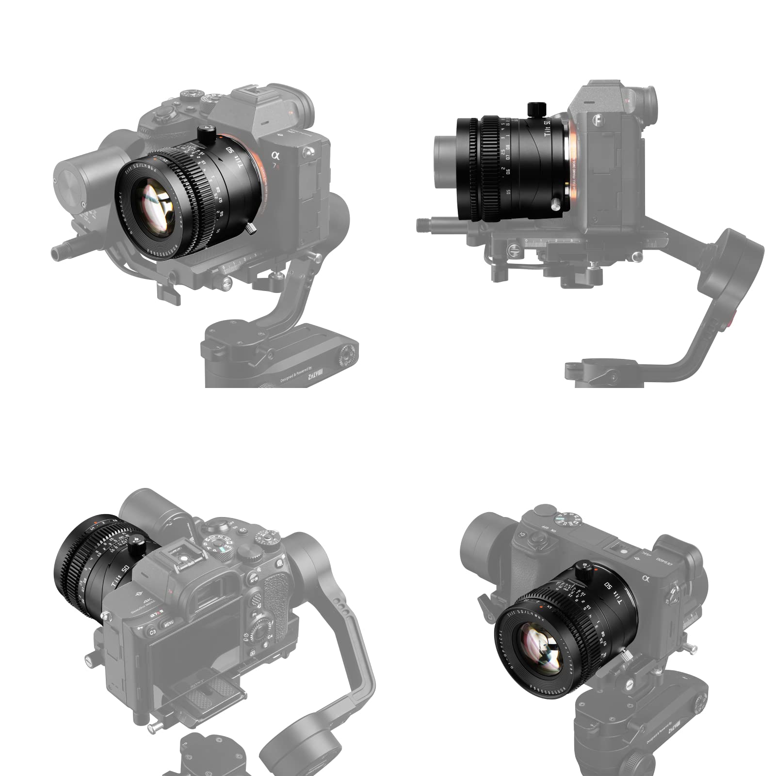 TTARTISAN 50m M F1.4 Inclinazione Objektiv Full Frame MF50m M F1.4 Inclinazione Per obiettivo fotocamera mirrorless per fotocamere Sony EMount A7 A7II A7R A7S A9 APSC A5000 A6600 NEX3 NEX5 NEX7 NEX5C