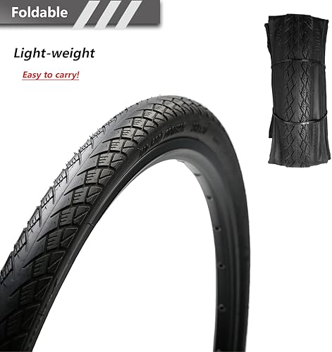 Miniatura 3 de 700x35c700x38c - Par de neumáticos de bicicleta de carretera 60 TPI Kevlar plegables de alta calidad para bicicletas de ciudad, paquete de 2