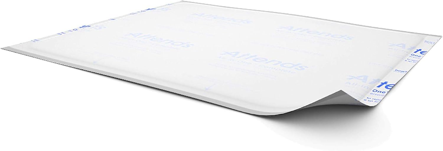Attends Supersorb Advanced Premium Disposable Underpads for Severe Incontinence, 30"x36" Absorbent Pad, Heavy Absorbency, 60ct Case