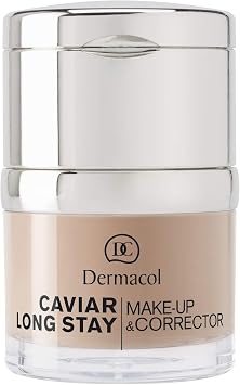DERMACOL CAVIAR LONG-STAY MAKE-UP & CORRECTOR Color 4 Tan