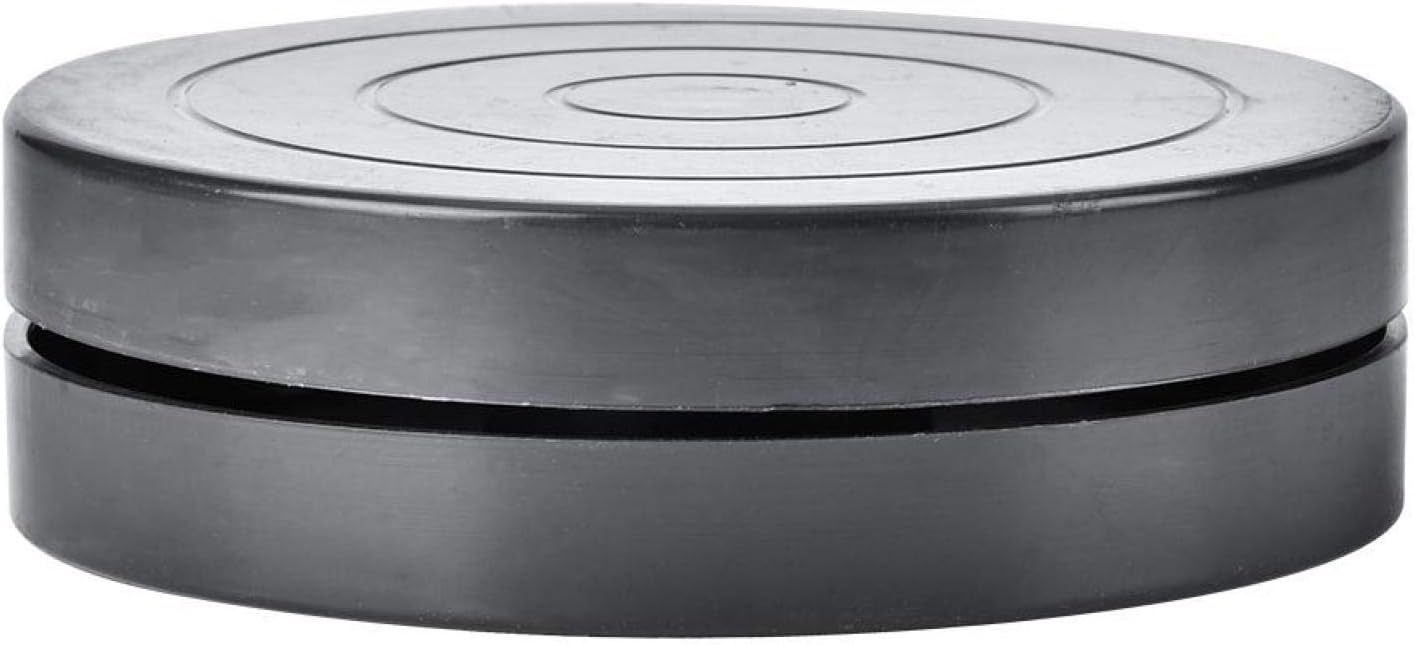 Clay Turntable, 11.5/17.8cm Hand-Made Craft Clay Sculpture Turntable, Craft Clay Plastic Turntable