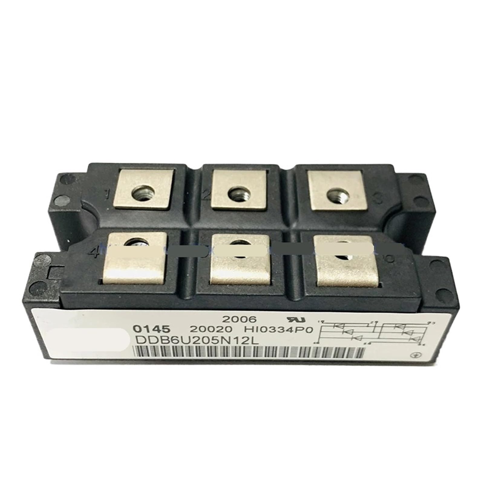 DDB6U205N16L Module de Pont Redresseur Triphasé pour Régulation Électrique